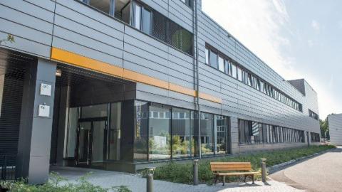 Vista del nuevo centro de formación de Jungheinrich ubicado en la planta central en Norderstedt (Alemania)