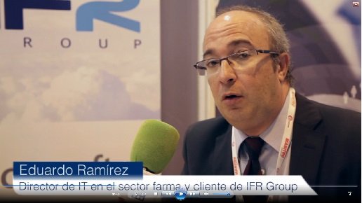 Eduardo Ramírez, responsable de logística en el sector farma y cliente de IFR Group