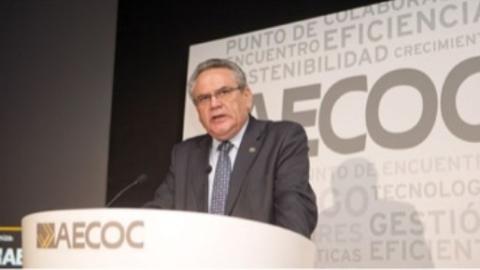 Imagen de archivo: Ovidio de la Roza, presidente de CETM, en un evento de AECOC en 2013.