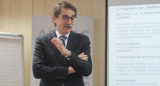 El director de Logística y Transporte de AECOC, Alejandro Sánchez