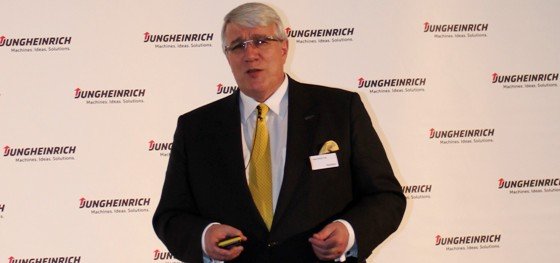 Hans-Georg Frey, presidente de la Junta Directiva de Jungheinrich AG