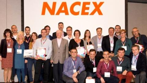 Los premiados en la XXII Convención Nacional Nacex.