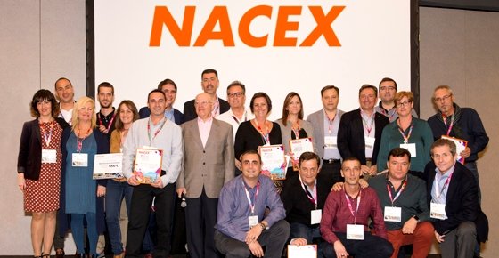 Los premiados en la XXII Convención Nacional Nacex.