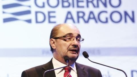 Javier Lambán, presidente del Gobierno de Aragón.