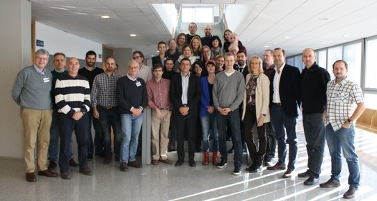 Los participantes en la reunión del proyecto europeo AGROinLOG.