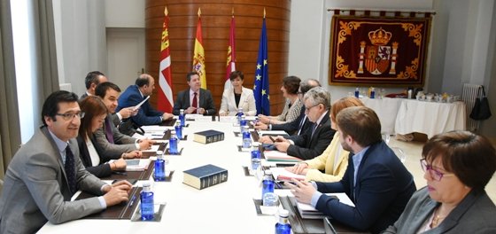Un momento del Consejo de Gobierno de Castilla-La Mancha del 2 de mayo.
