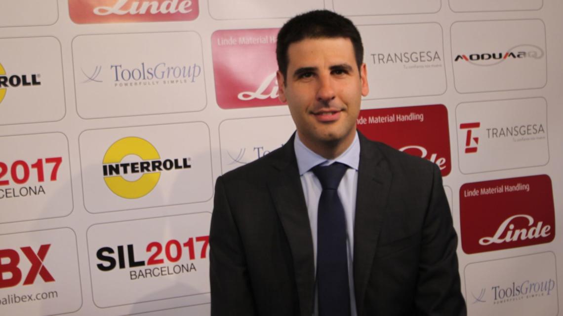 Ricard Pascual, director comercial de ToolsGroup, durante la entrevista concedida a C de Comunicación en SIL 2017.