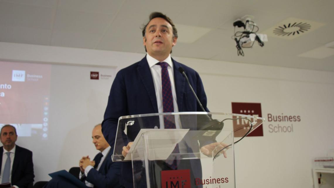 Carlos Martínez, presidente de la Institución Académica IMF.