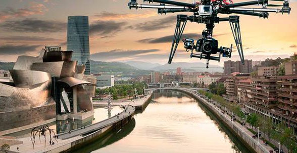 Tecnología RFID y drones para monitorización aérea. Fotografía cedida por Stockare y Drone by Drone.