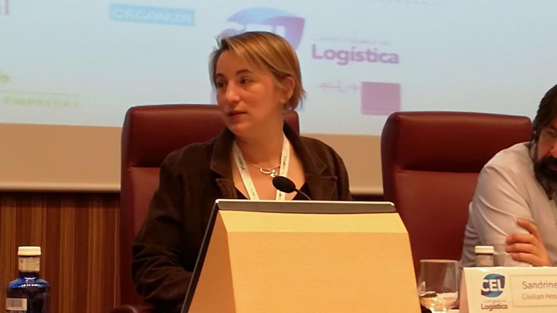 Sandrine Beruard, logistics and transport director of civilian Hispices of Lyon.