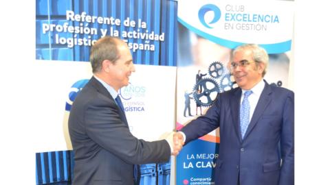 De izquierda a derecha: José Estrada, director general del CEl e Ignacio Babé, secretario general del CEG.