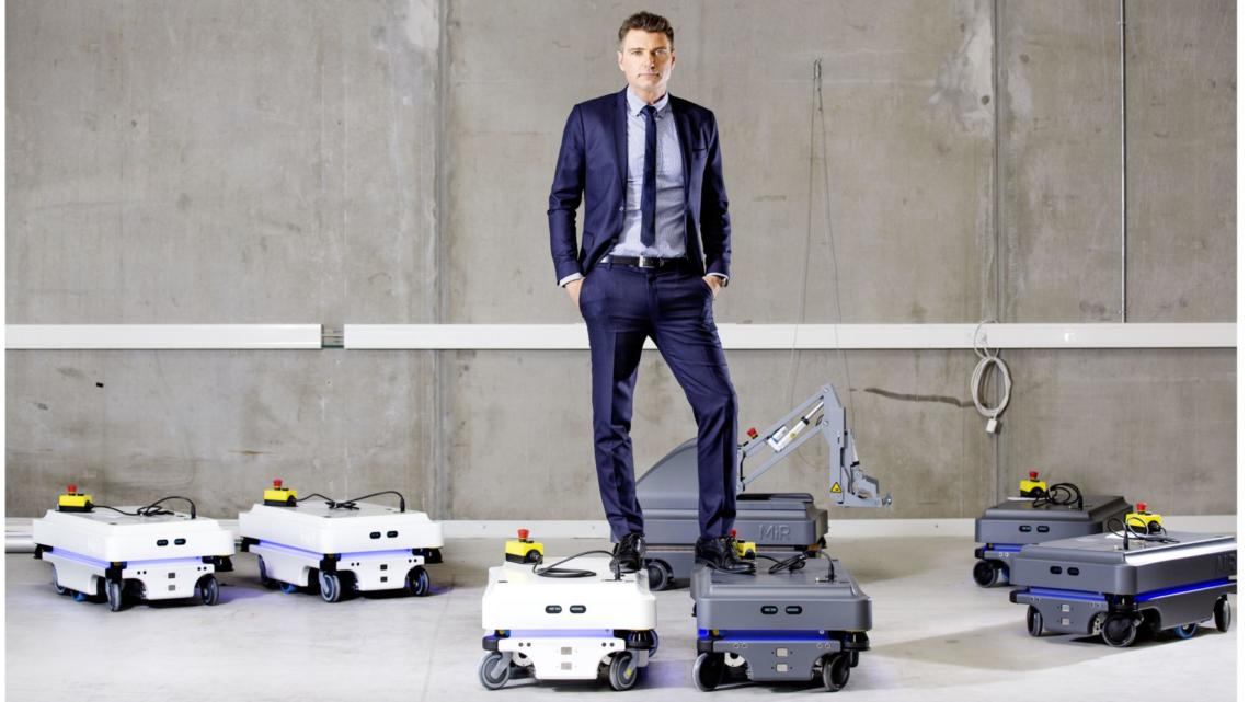 Thomas Visti, CEO de Mobile Industrial Robots.