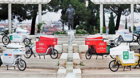 Bicicletas de la startup Mensos.