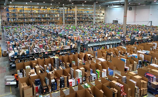 Amazon prueba su nuevo modelo logístico en Zaragoza y Murcia