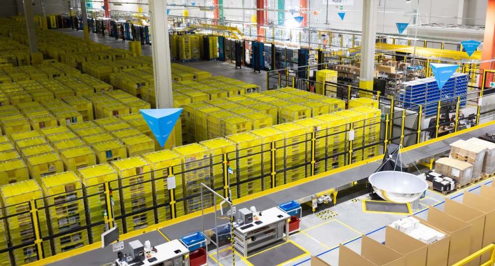 Nuevas instalaciones de Amazon en Coslada, Madrid.