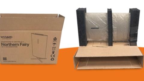 Cajas de embalaje para evitar el deterioro de los productos..