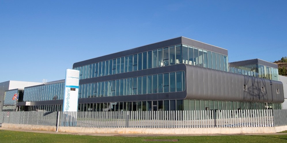 Instalaciones centrales de Hiperbaric en Burgos.