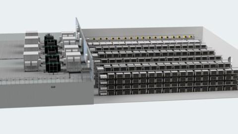 Proyecto del nuevo almacén de baterías de litio de Jungheinrich.