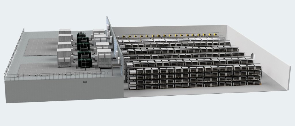 Proyecto del nuevo almacén de baterías de litio de Jungheinrich.