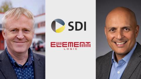 Dag-Adler Blakseth, cofundador y director general de Element Logic, y Krish Nathan, director general de SDI Industries.