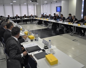 Un momento de la reunión del Comité de Distribución del Fondo de Compensación Interportuario.