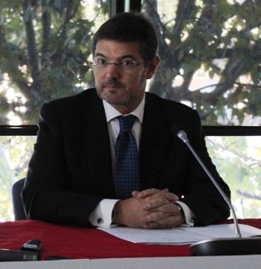 Rafael Catalá, secretario de Estado de Infraestructuras, Transporte y Vivienda