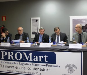De izquierda a derecha, Rafael Gutiérrez (K&N), Franciso Lorente (MSC), Miguel A. Palomero (Propeller Madrid), Alonso Luque (TTI Algeciras) y Jordi Torrent (AP Barcelona).