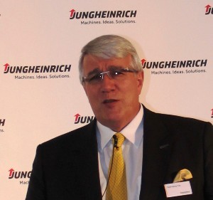 Hans-Georg Frey, presidente del Consejo de Administración de Jungheinrich AG. 