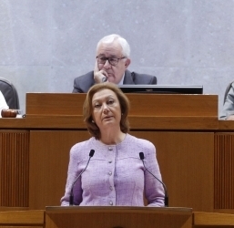 Luisa Fernanda Rudi, presidenta del Gobierno de Aragón