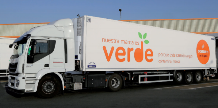 camion consum logistica sostenible distribucion