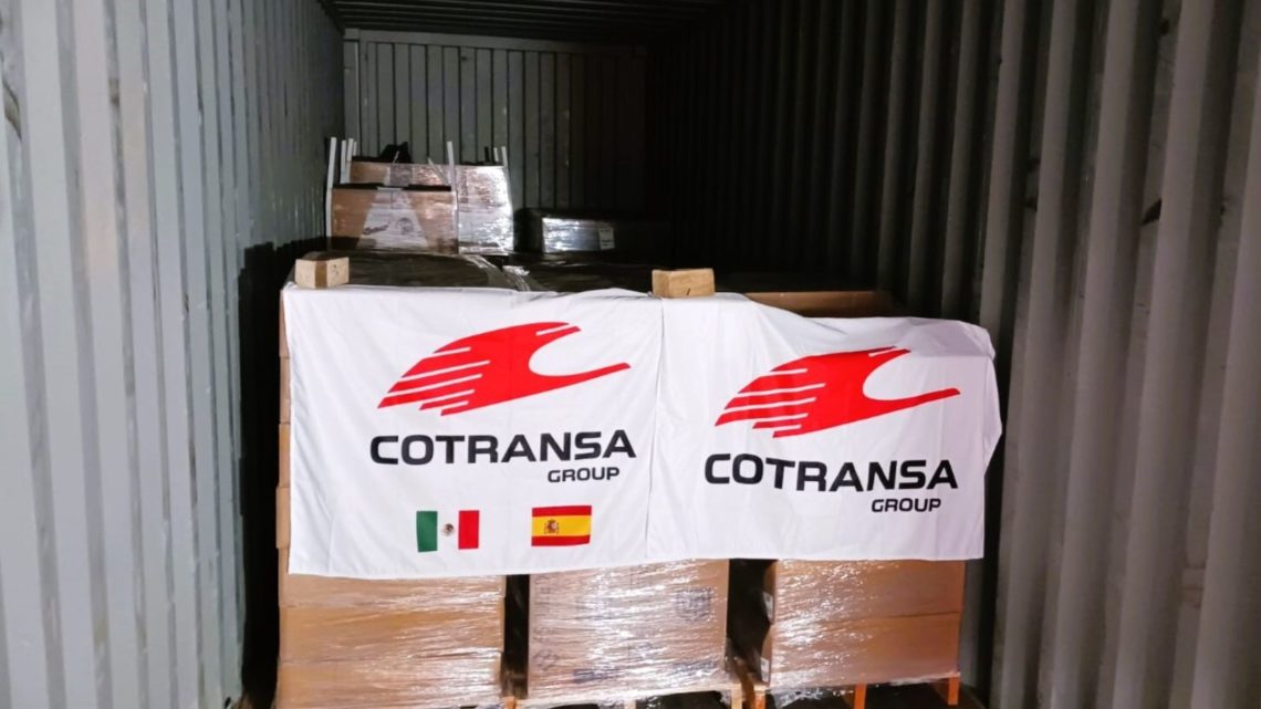 Cotransa ofrece servicios semanales de grupaje desde el puerto de Valencia.