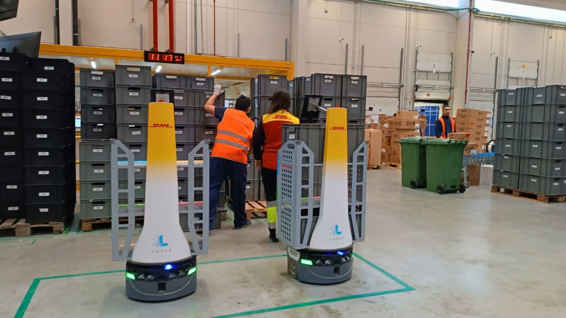 DHL y Locus implementarán 5.000 nuevos robots