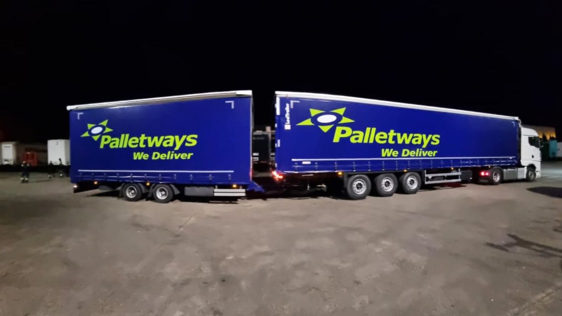 Palletways Iberia emplea megatrailers.