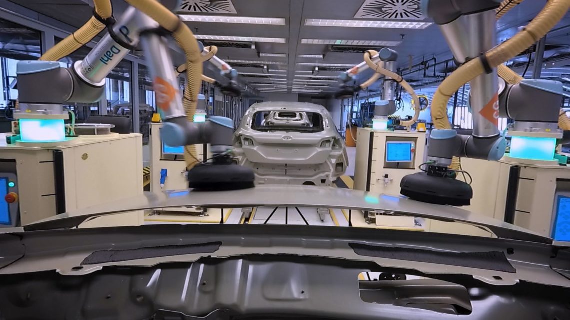 La industria del automóvil es la que cuenta con el mayor número de robots trabajando en fábricas de todo el mundo