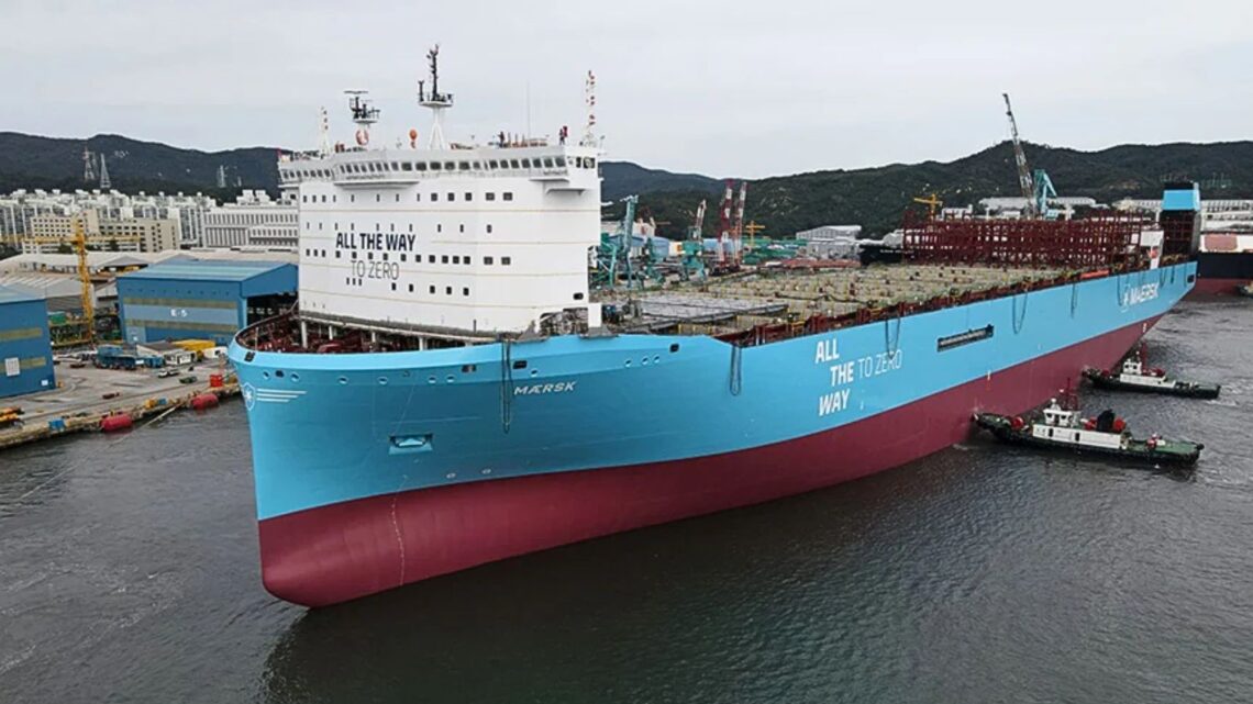 Maersk acuerdo Goldwind suministro de metanol verde.