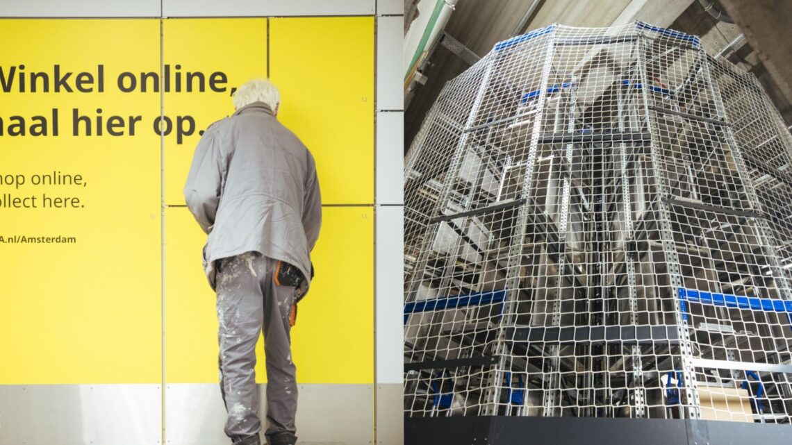 IKEA renueva su propuesta de última milla con expendedores automatizados y taquillas XXL.