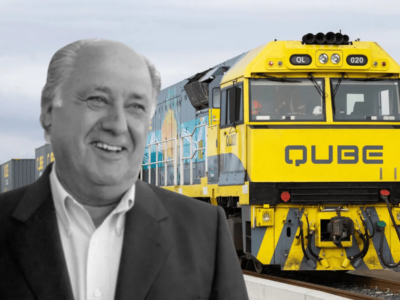 Amancio Ortega pagará cerca de 700 millones para tomar el 15 % del operador logístico australiano Qube